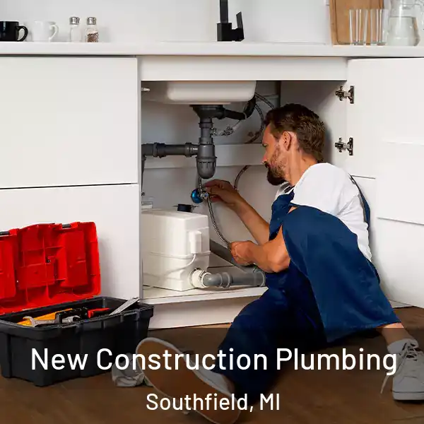  New Construction Plumbing Southfield, MI